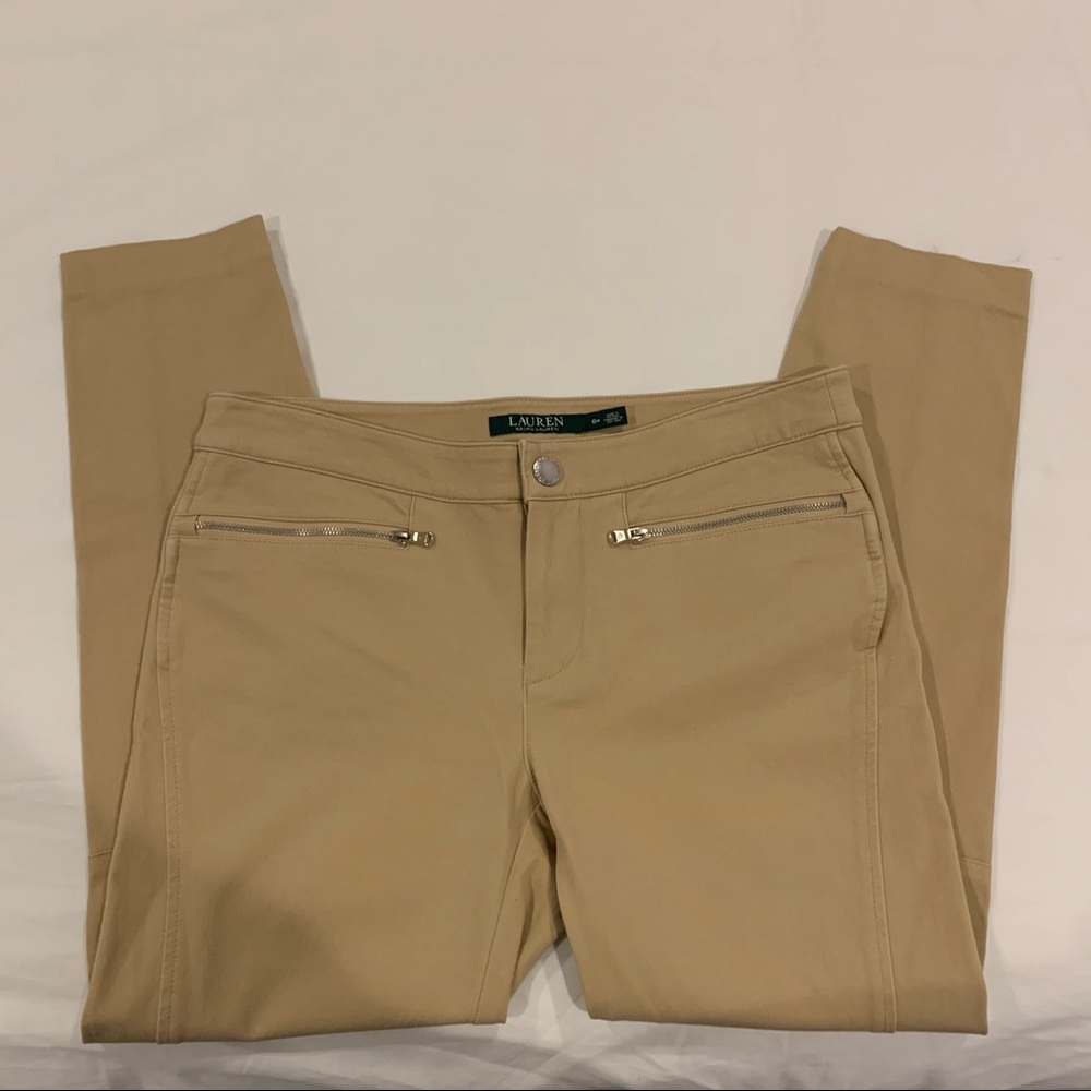 Ralph Lauren Petite Khaki Pant